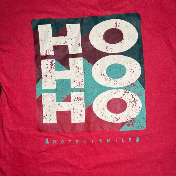 NEW DotDotSmile Ho Ho Ho Christmas Holiday Shirt Unisex Toddler Size 3/4 - Picture 2 of 7